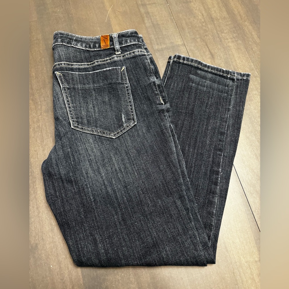 Simply Vera Vera Wang Denim Capri blue  Jeans Mid Rise sz 10